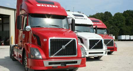 Trucking Company in Glasgow, KY | Walbert Trucking Inc | fleet